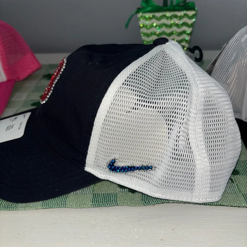 Swarovski crystal bedazzled hats - Picture 2 of 11